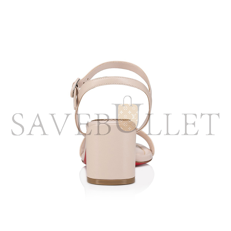 CHRISTIAN LOUBOUTIN MISS JANE SANDAL 55MM SANDALS-NAPPA LEATHER 1240703F608 CHRISTIAN LOUBOUTIN MISS JANE SANDAL 55MM SANDALS-NAPPA LEATHER 1240703F608